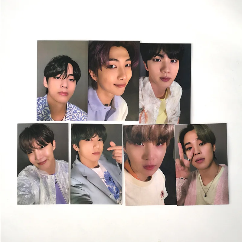 

7 шт./компл. Kpop оптовая продажа Bangtan Boys новый альбом THE JOURNEY Lomo Card фотопечать открыток постер картина Поклонники подарки коллекция JK V