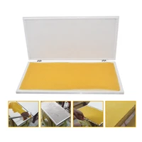 new model notebook beeswax foundation machine press embosser making sheet mold beekeeping cell size 5 4mm or 4 9mm optional