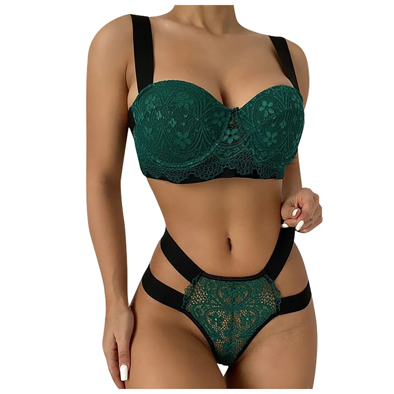 Free Shiping Female Underwear Sexy Lingerie Set Strap Lace Crochet Cutout Teddy Embroidery Gauze Underwear Women's lingerie 2 Free Shiping Female Underwear Sexy Lingerie Set Strap Lace Crochet Cutout Teddy Embroidery Gauze Underwear Women's lingerie 2