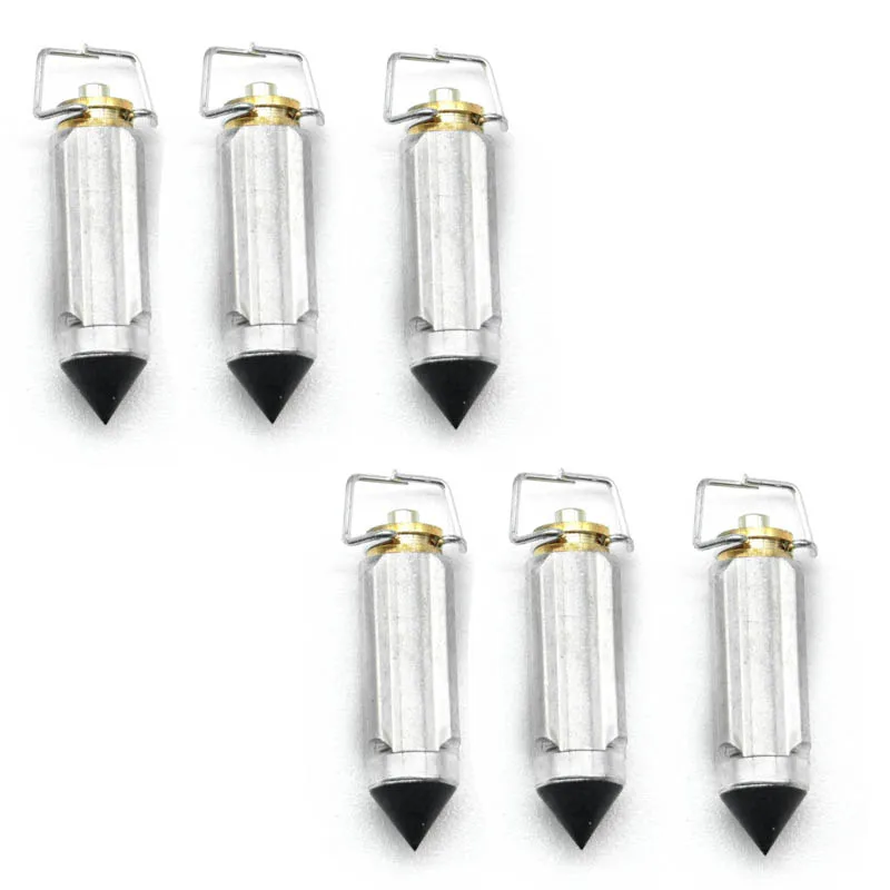 6 комплектов для Yamaha xc180 riva sr250 exciter xv250 route 66 virago v-star fzr400 xv535 virago Карбюратор с поплавковым клапаном игольчатый карбюратор