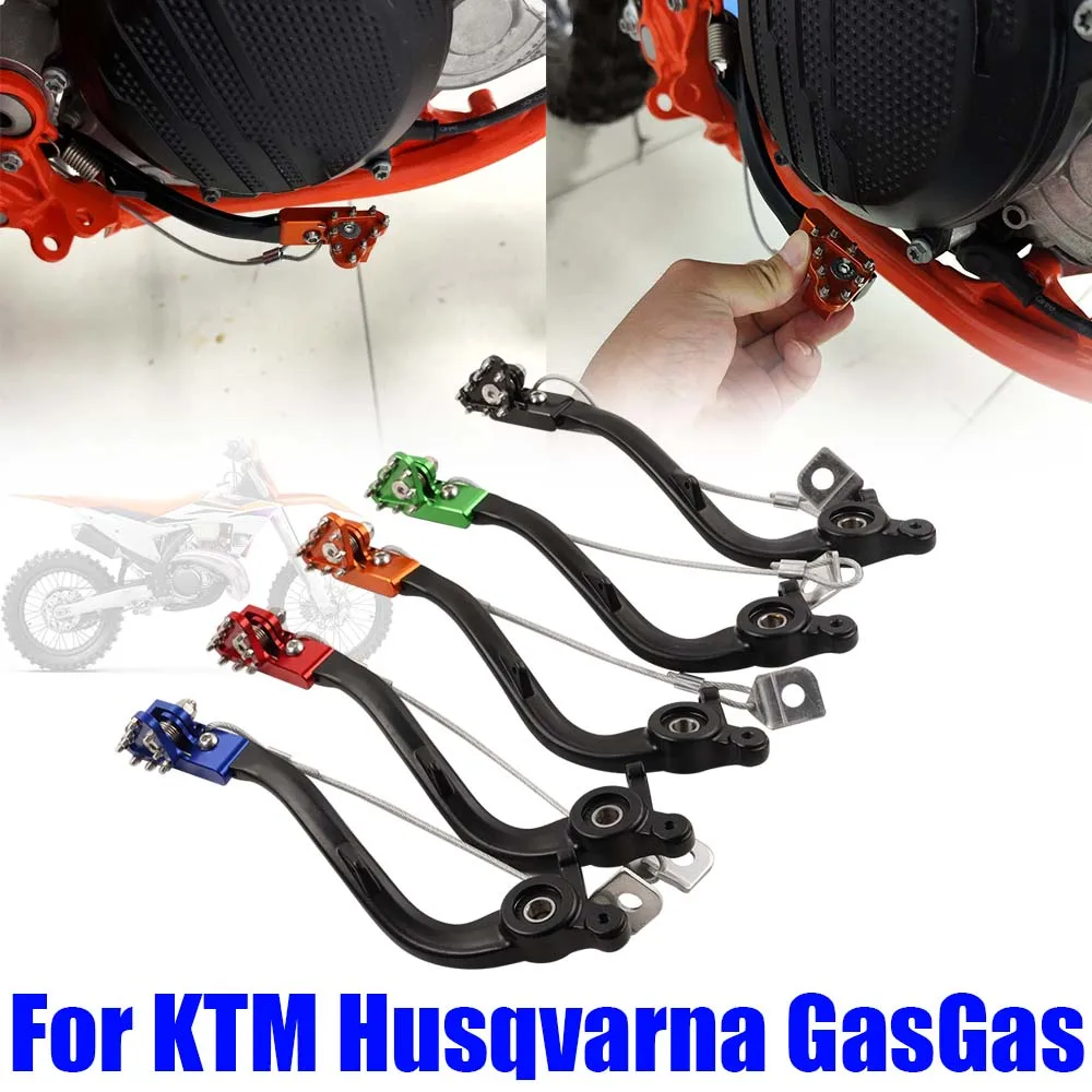 Рычаг задней педали тормоза для KTM EXC EXCF SX SXF XC XCF XCW TPI 6D 125-5 Husqvarna TC FC TX FX TE FE GasGas EC EX MC ES