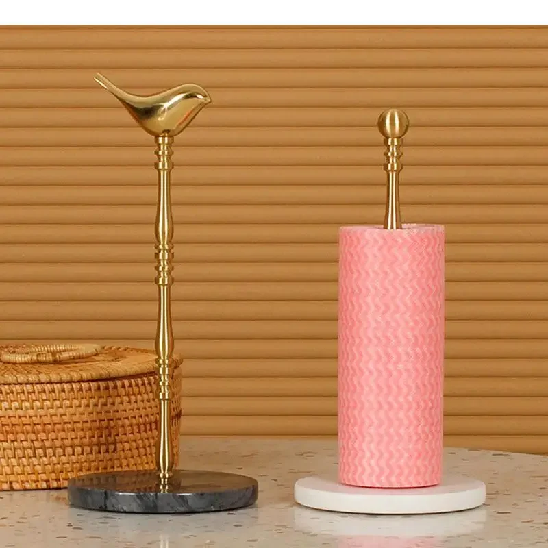 Минималистичная медная бумажная вешалка для полотенец золотой держатель в виде