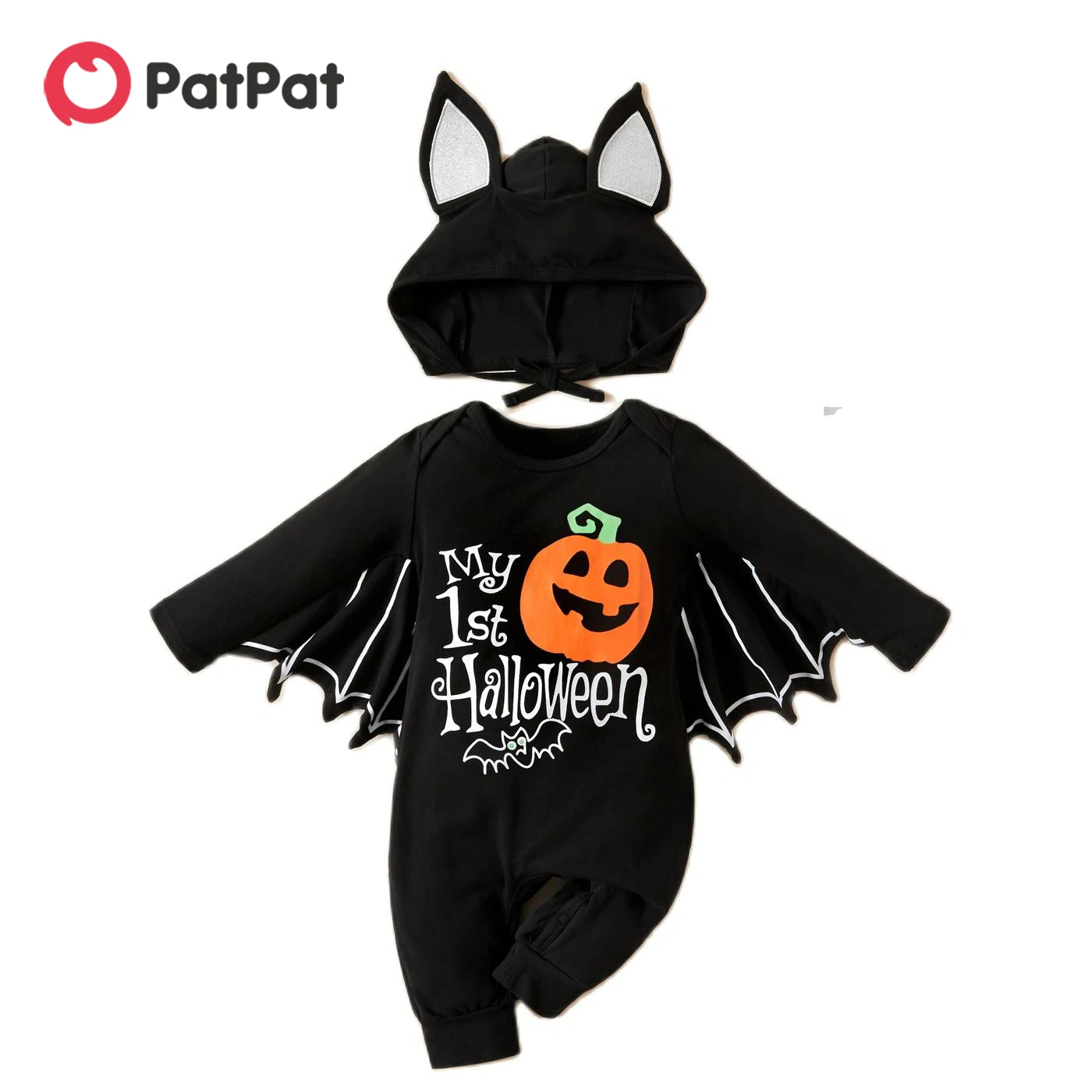 

2 шт., детский хлопковый комбинезон с рукавами «летучая мышь»