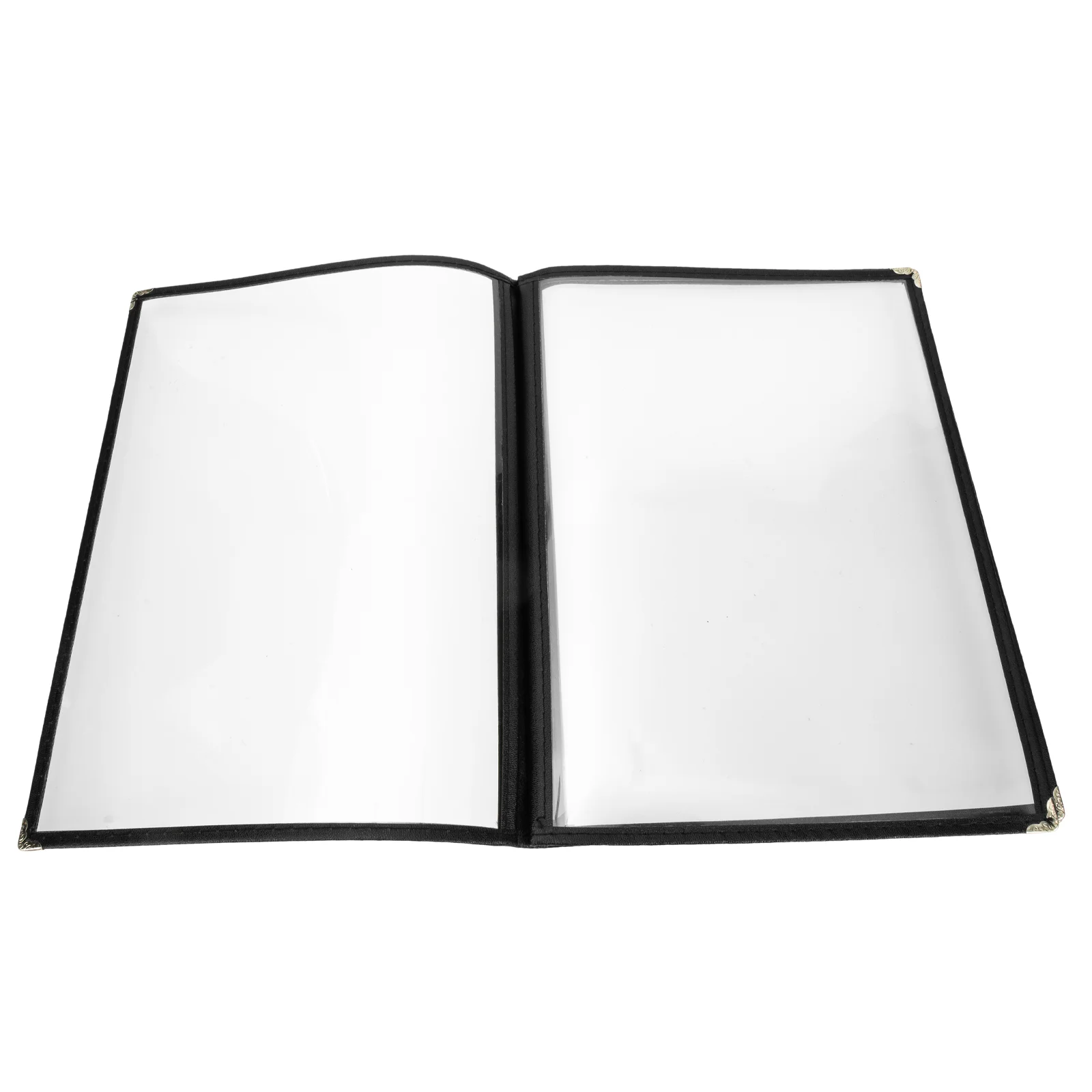 

Menu Covers Cover Restaurant Holder Recipe Clear Binder Sleeves Folder Paper Drink Bar Transparent Book Cafeholders A4 Double
