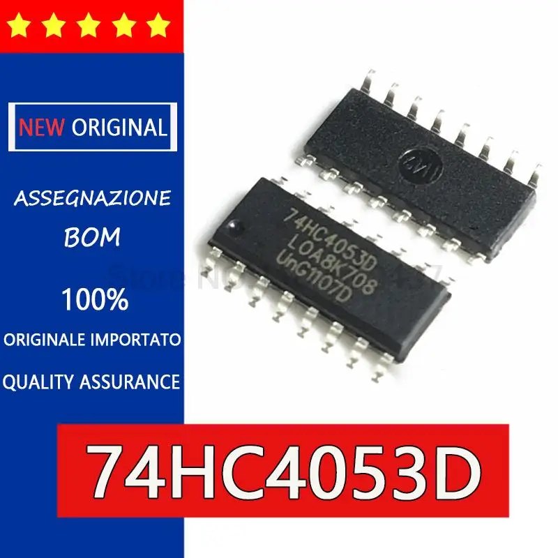 Новые чипы Demultiplexer 74HC4053 SOP16, чип Demultiplexer, SMT IC, SOP-16 74HC4053D