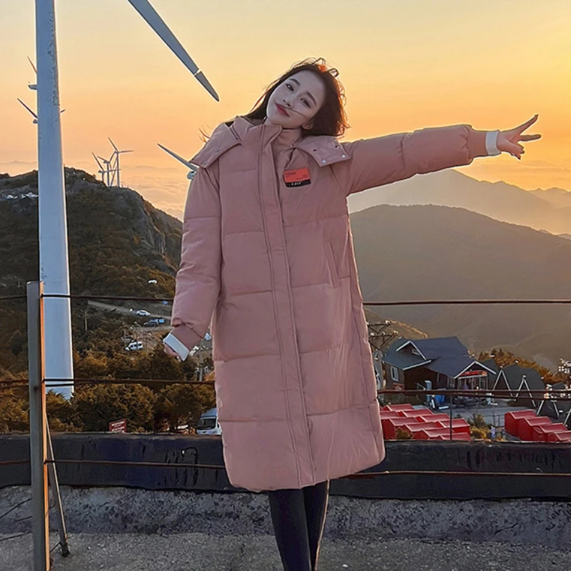New Winter Coat for Women Coats Parkas Jackets Hooded Cotton Padded Jacket Warm Korean Fashion Women's Winter Jacket 2022