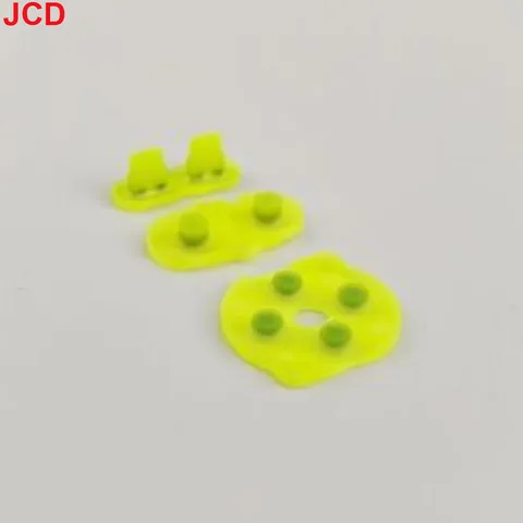 JCD для консоли GBC A B DPad Select Start Кнопка Проводящая резиновая накладка для Gameboy GBC Силиконовая клавиатура Start Select