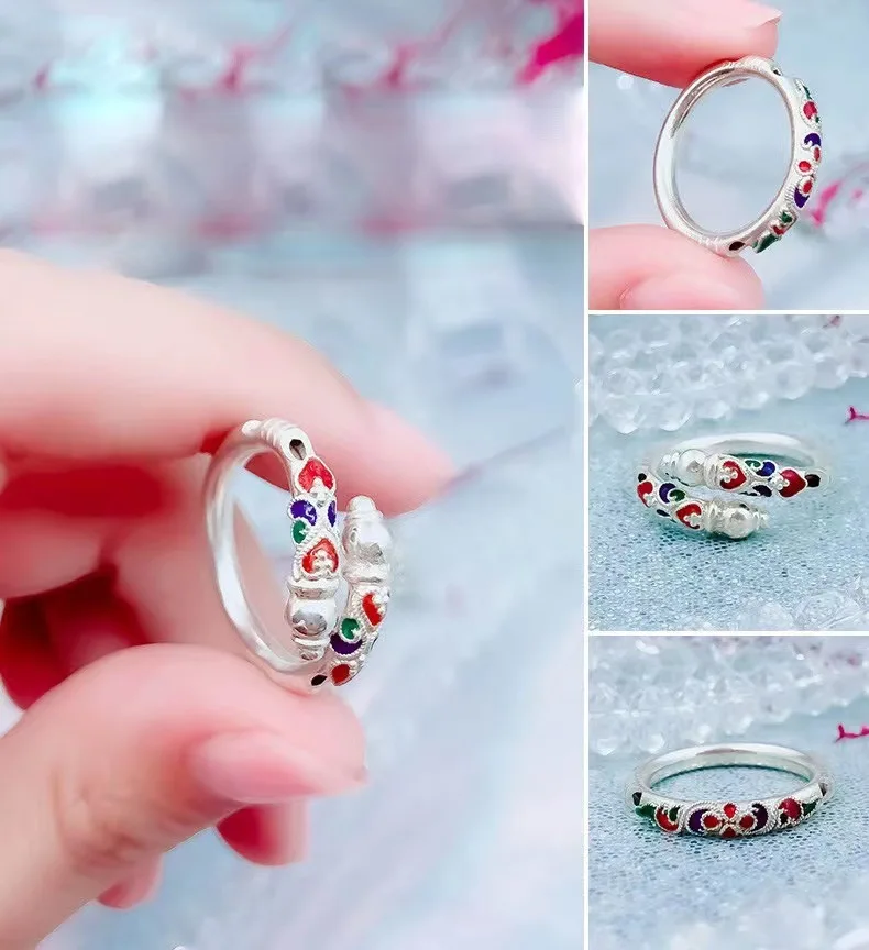 Thai Handicraft Brand Ring Tail Hair Ring Handicraft Jewelry