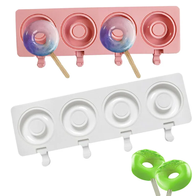 

Форма «сделай сам» для мороженого, форма для мороженого с 4 полостями, силиконовая форма для мороженого, форма для домашней выпечки, форма дл...