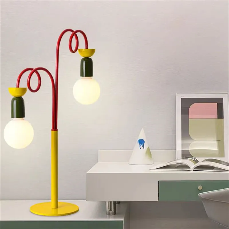 Напольная Лампа Мемфиса уникальный светодиодный светильник для детской комнаты