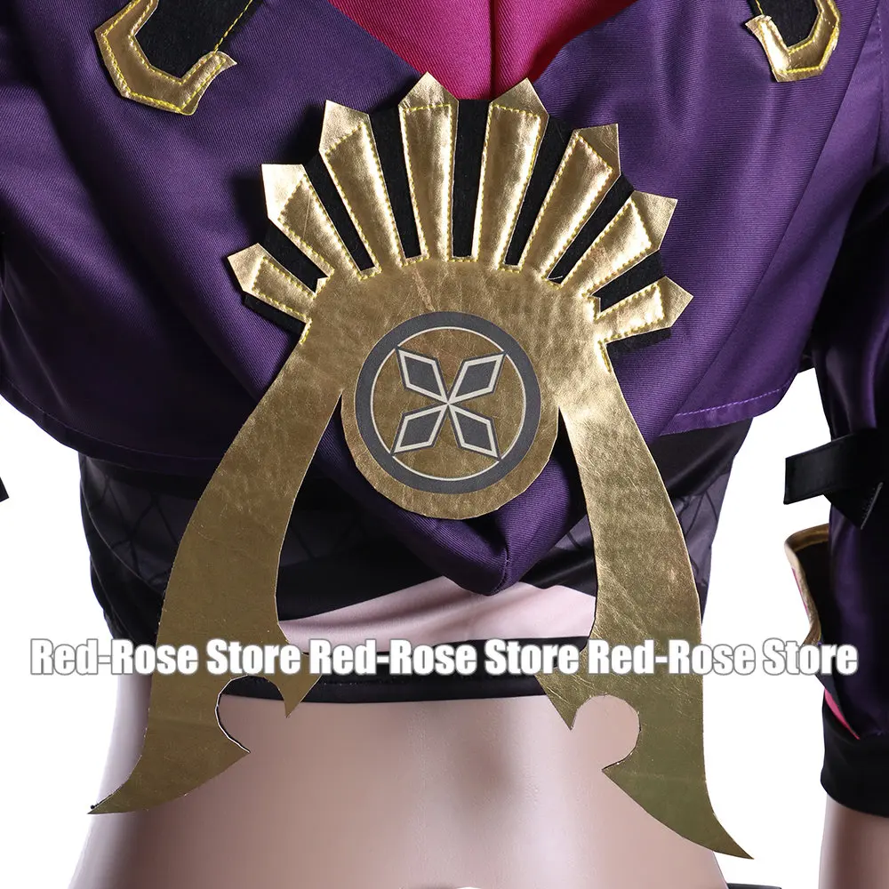 Женский костюм для косплея инобу зеленый парик