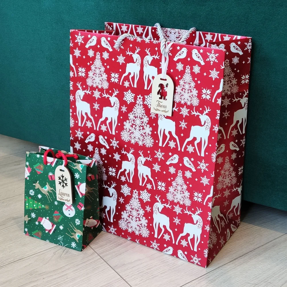 5/10/20 шт. новогодние Деревянные Подвески для ёлки