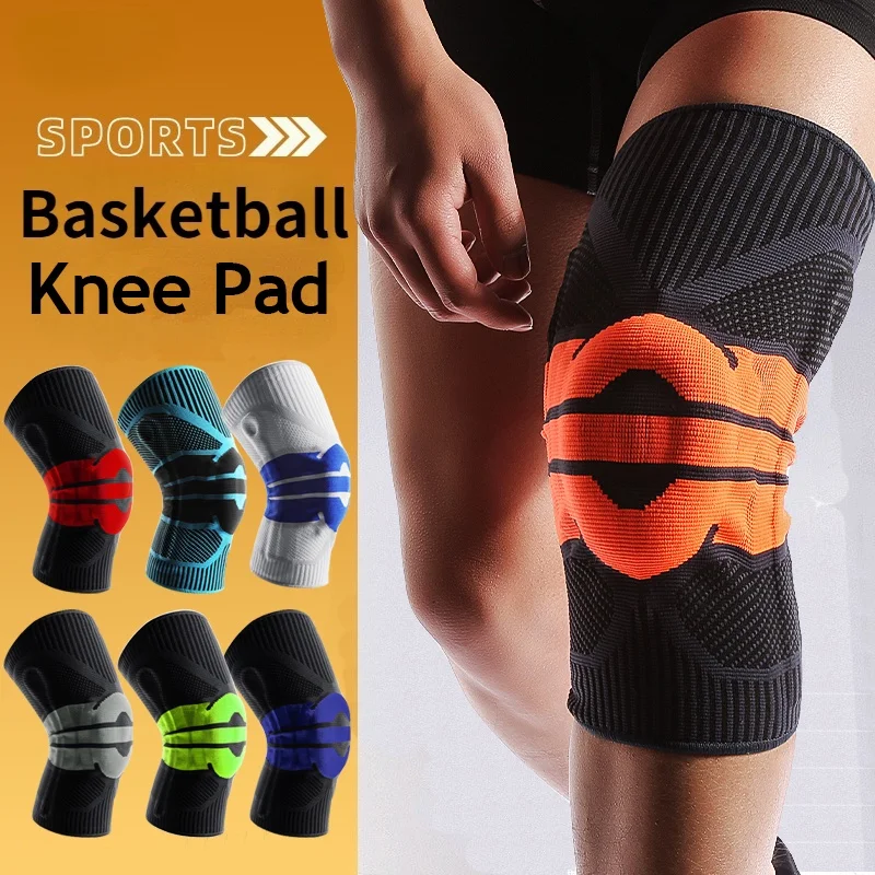 Basketball Knee Pad Fitness Knee Pads Anti-conllision Sports Knee Pads Knee Brace Running Cycling Football Knee Brace