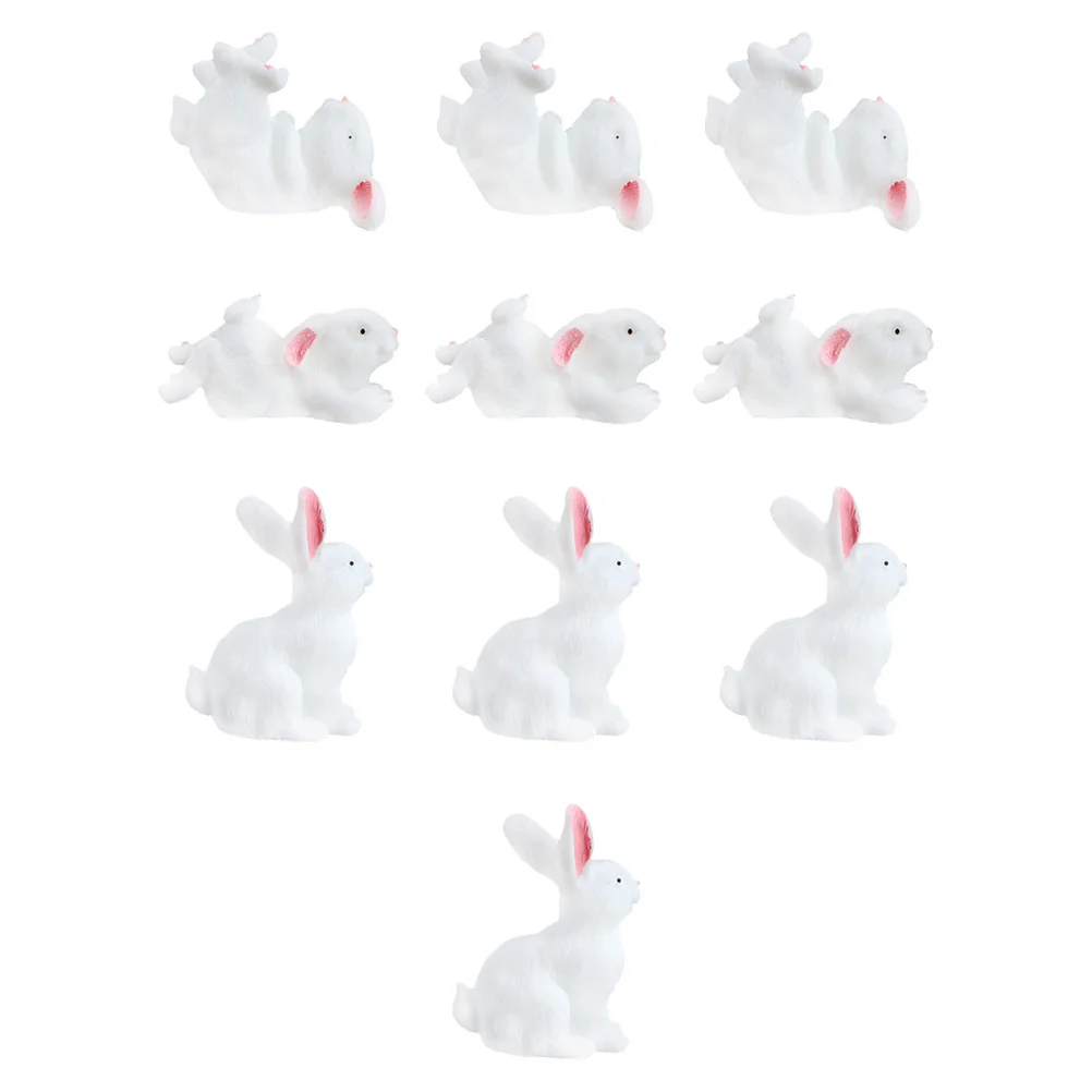 

Статуэтка пасхального кролика из смолы, 10 шт.