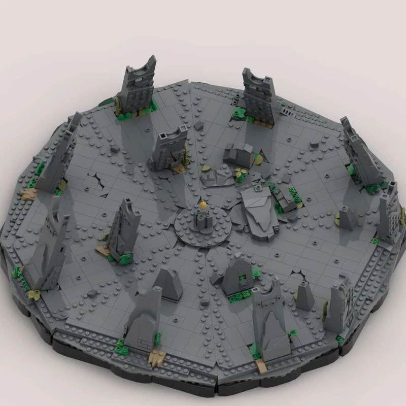 Звездный фильм MOC-172012 модульная морская дуга диорама строительные блоки