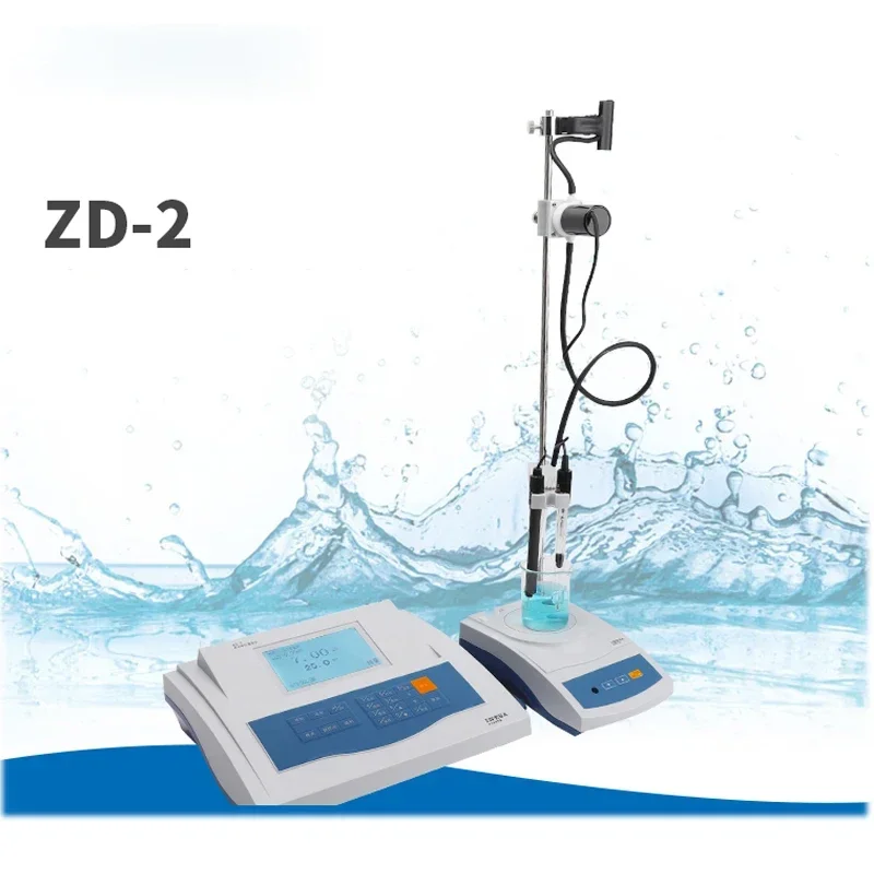 Потенциометрический титатор ZD-2 Volumetric Point Titrator ZDJ-4A/4B Настольный цифровой дисплей