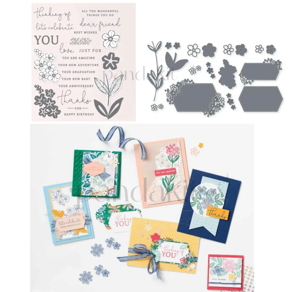 

Little Flower Clear Stamps Metal Cutting Dies DIY Scrapbooking Paper Craft Handmade Make Album Card Punch Template 2023 New