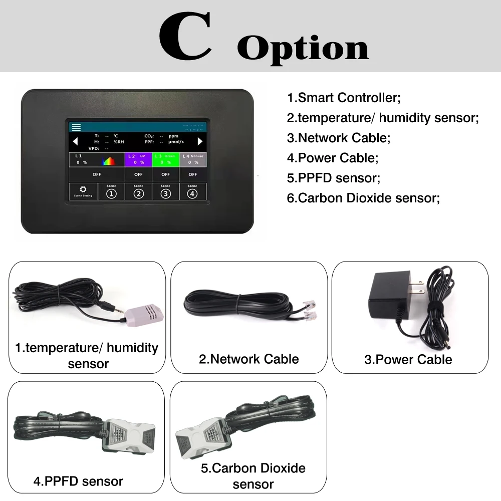 

Новинка 2024, умный регулятор группы, планшетовый таймер с регулируемой яркостью, 2/3/4, управляемый способом для профессиональной посадки Greeenhouse