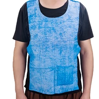 summer iced vest lightweight and comfortable heatstroke prevention iced vest high temperature protective ice cold sports vest
