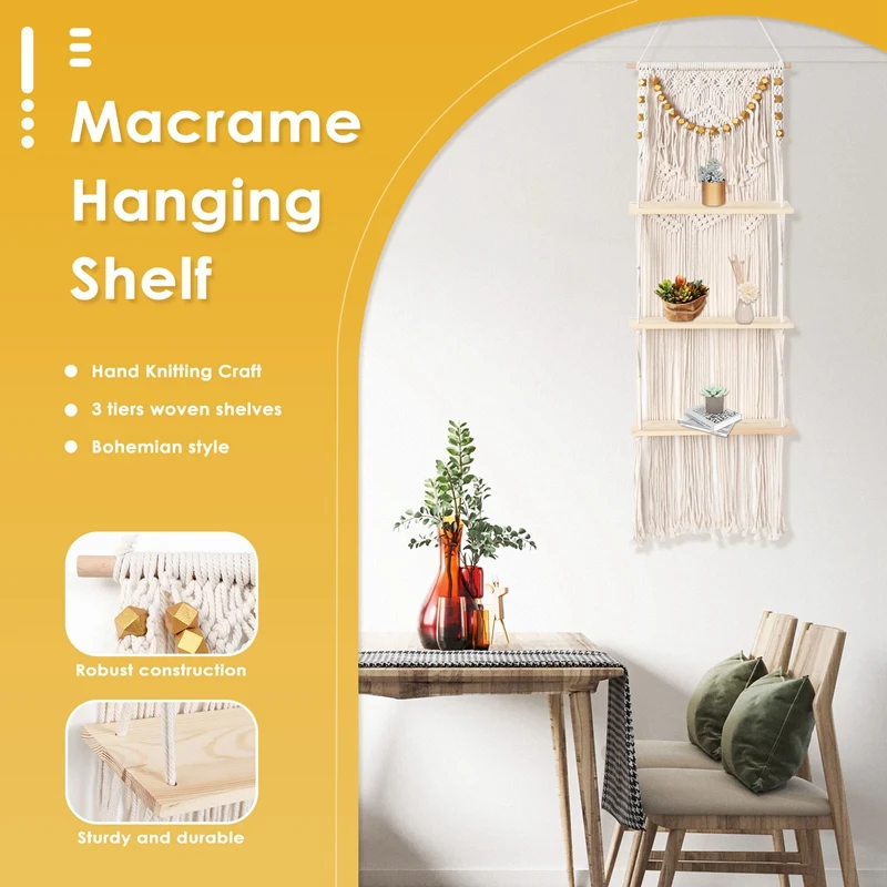 Настенные подвесные 3-уровневые плавающие настенные полки для спальни ванной