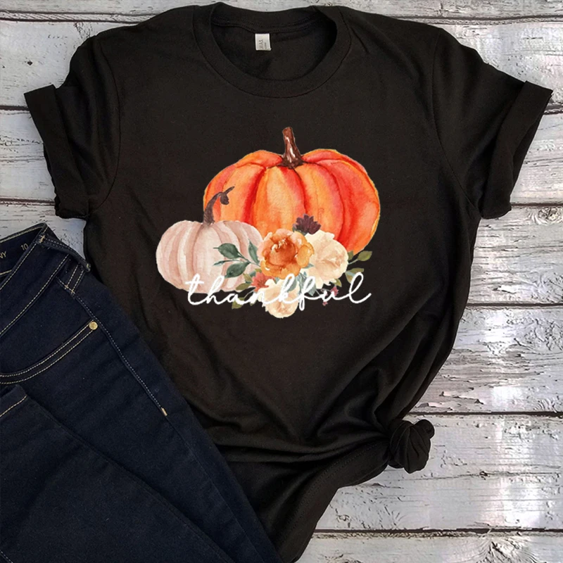 

Спасибо, рубашка, благодарная, благородная рубашка, День благодарения, женская рубашка, Осенние Топы в стиле Харадзюку, Женские винтажные рубашки размера XL