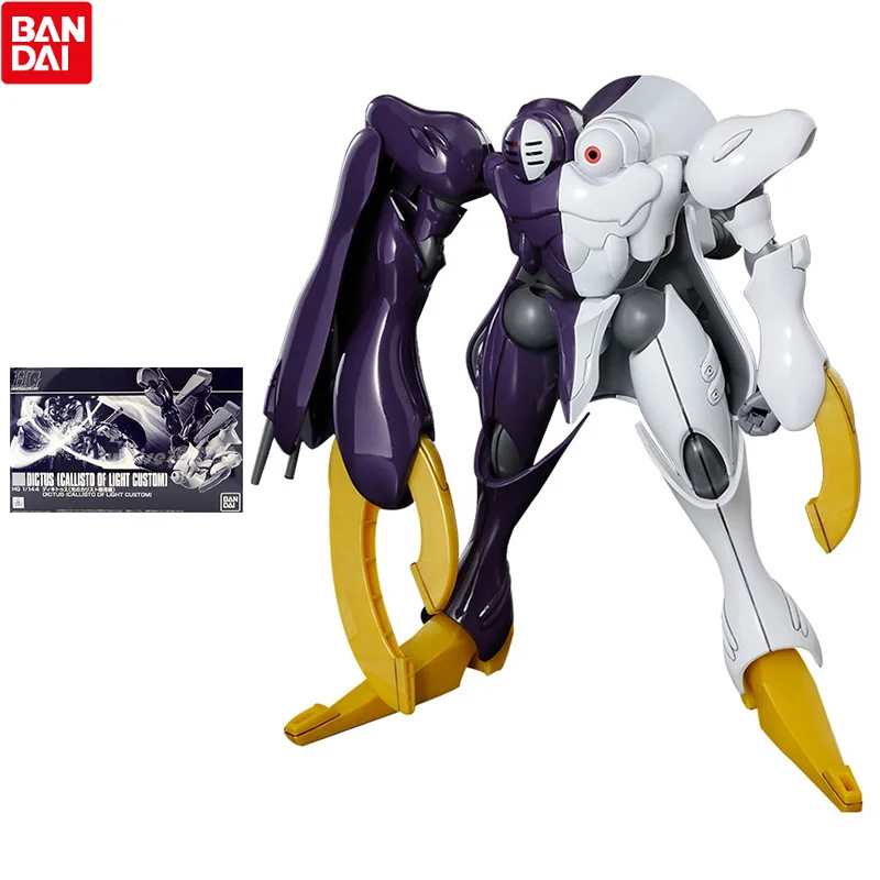 Bandai Gundam Model Kit Anime Figure PB Limited HGUC Dictus Callisto of Light Custom Gunpla Action Toy Figure Toys for Children
