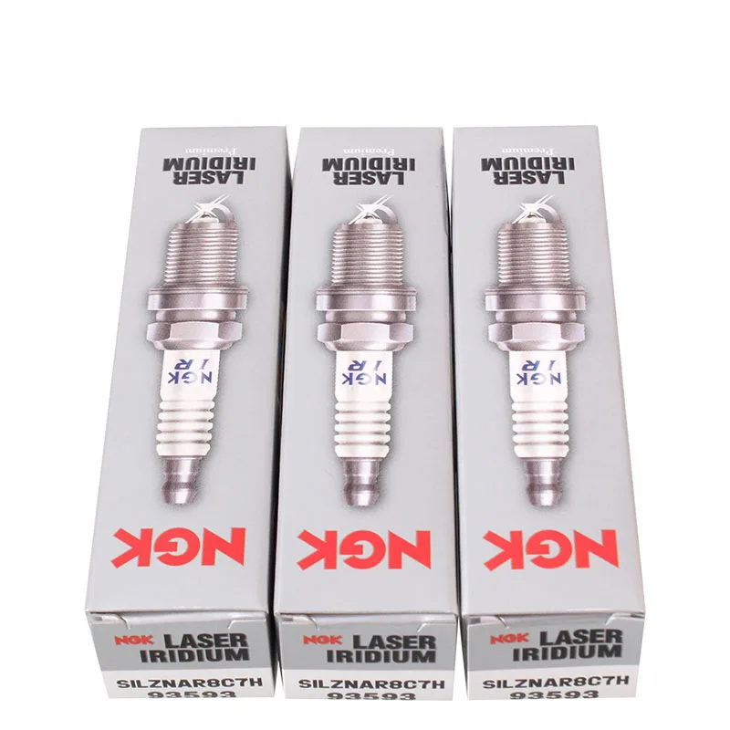 4 шт. NGK иридиевая свеча зажигания SILZNAR8C7H 93593 для FORD ECOSPORT FIESTA MONDEO GALAXY TOURNEO KUGA C-MAX 2012-2023