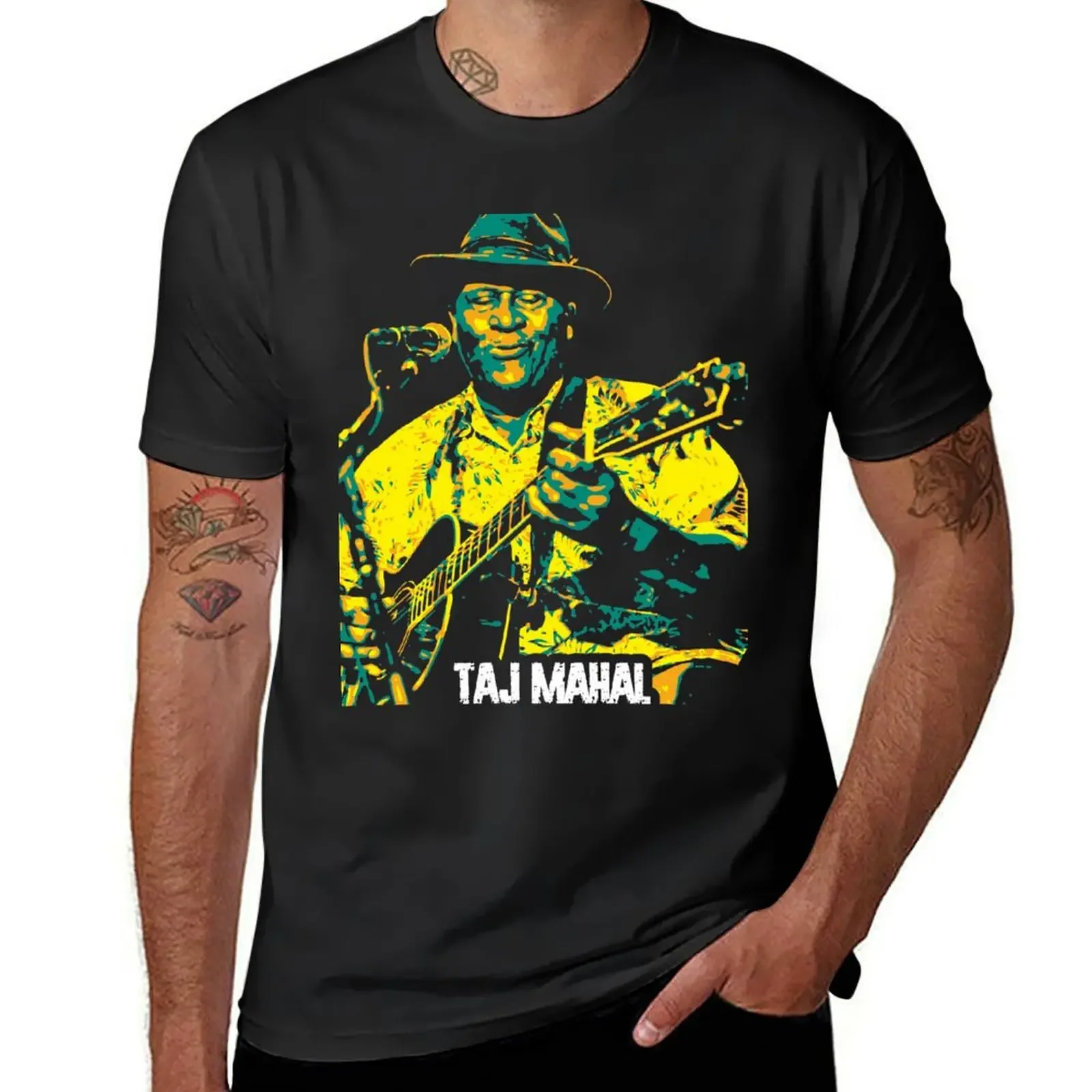 Тай-Махал-музыкант.Henry Saint Claire Fredericks v2 футболка оверсайз летняя одежда футболки