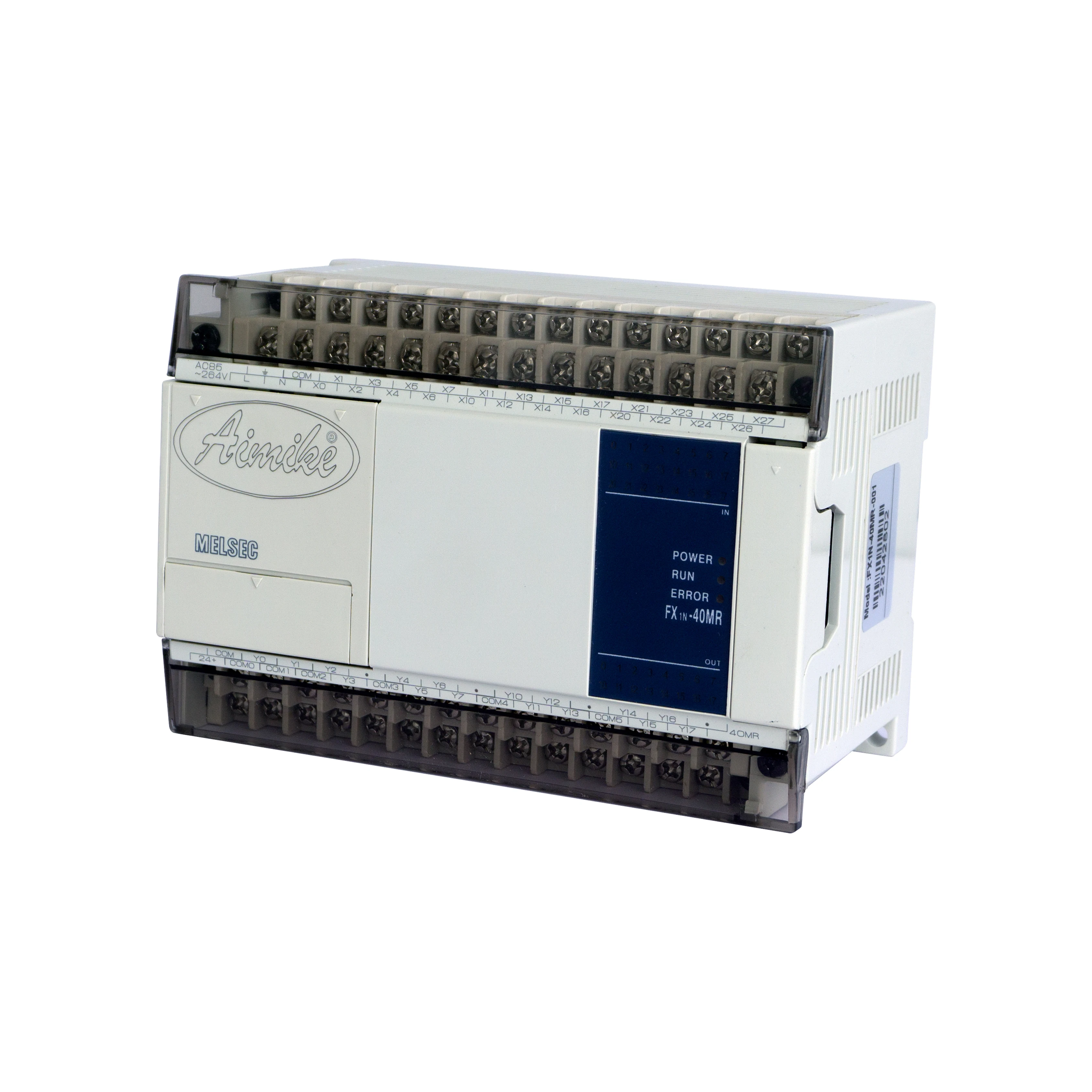 

Strong and sturdy 24 Total I/Os DC 24V plc