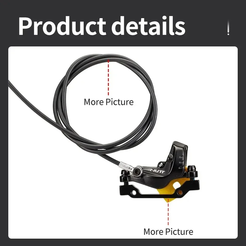 4-поршневой гидравлический дисковый тормоз для электронного велосипеда рычаг