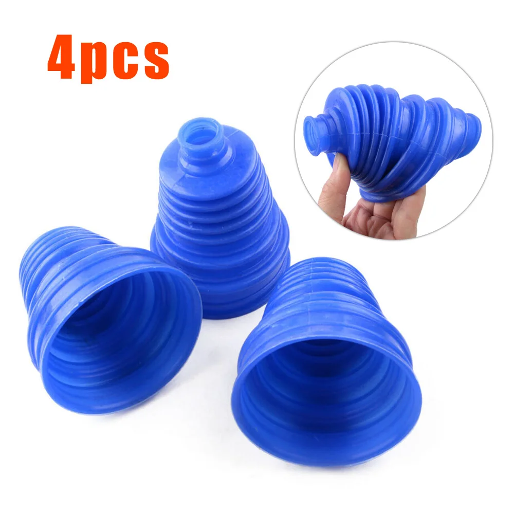 4*Universal Silicone CV Constant-velocity Dust Cover Joint Boot Drive Shaft Strong Elasticity Cars Maintenance Tools