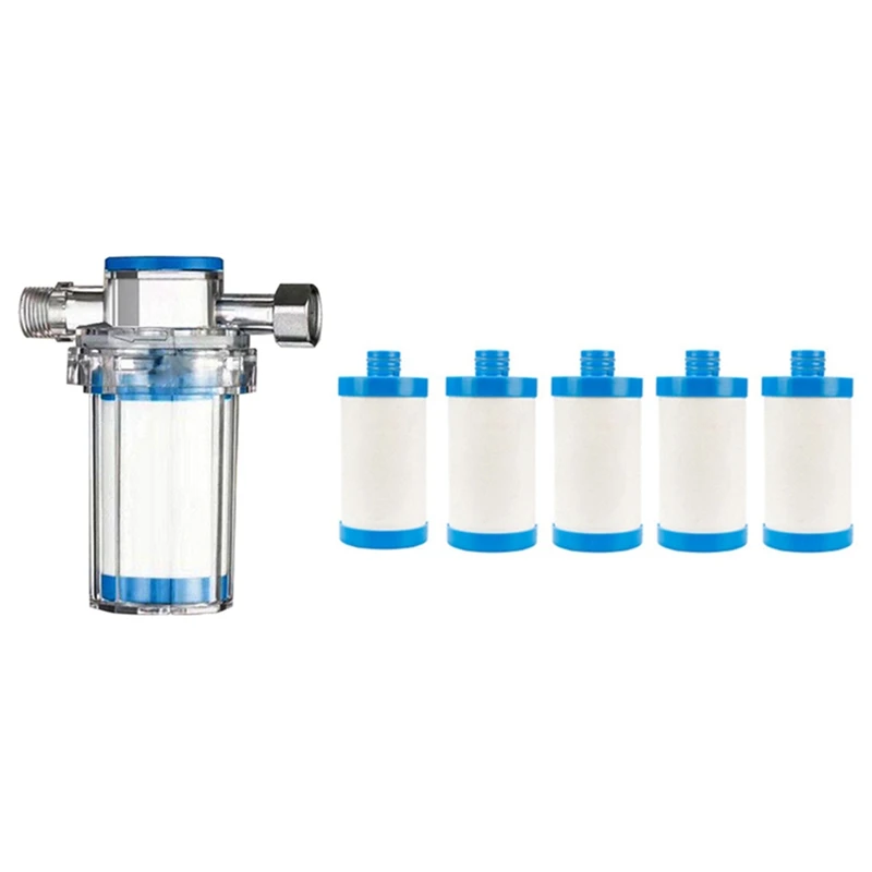 

Водонагреватель для стиральной машины, душевой душ, фильтр для воды, фильтр для очистки воды, синий и белый