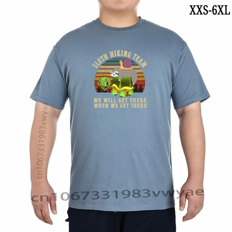 

Sloth Hiking Team We Will Get There TShirt Sloth Lover Hike Camping Tee Gifts Top Christmas Gifts Tee Shirt XXS-6XL