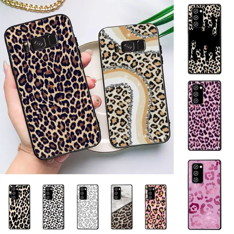 

Leopard print Phone Case For Samsung Galaxy J4 plus J6 J5 J72016 J7prime cover for J7Core J6plus
