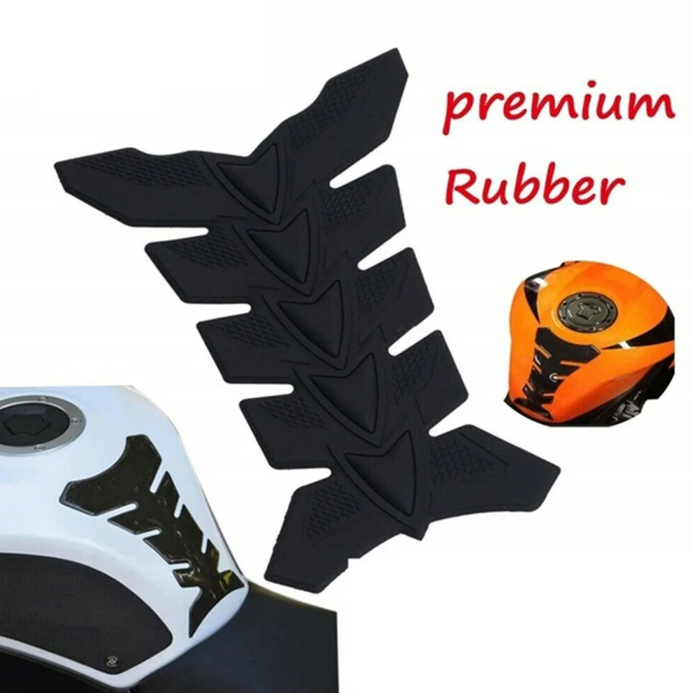 

3D Adhesive Motorcycle Protective Pad Waterproof Racing DIY Styling Universal Outdoor Fuel Tank Sticker Gas Anti Scratch Rubber