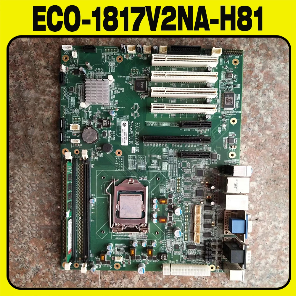 ECO-1817V2NA-H81-6COM VER:C10 материнская плата с промышленным управлением