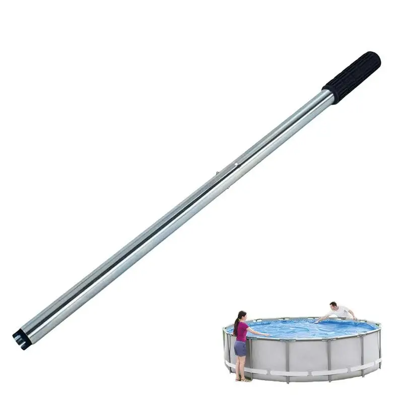 

Инструмент для установки и снятия крышки, безопасный стержень из нержавеющей стали для бассейна, многоразовые аксессуары для бассейна, сверхмощный бассейн