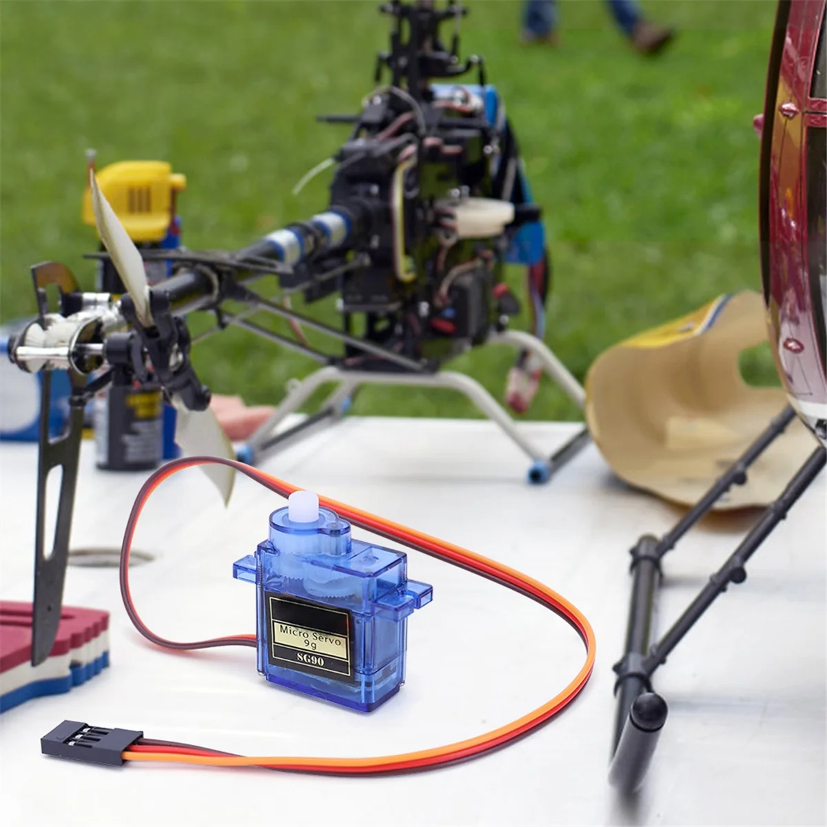 10 шт. SG90 9G мини серводвигатель для радиоуправляемых самолетов робот-манипулятор