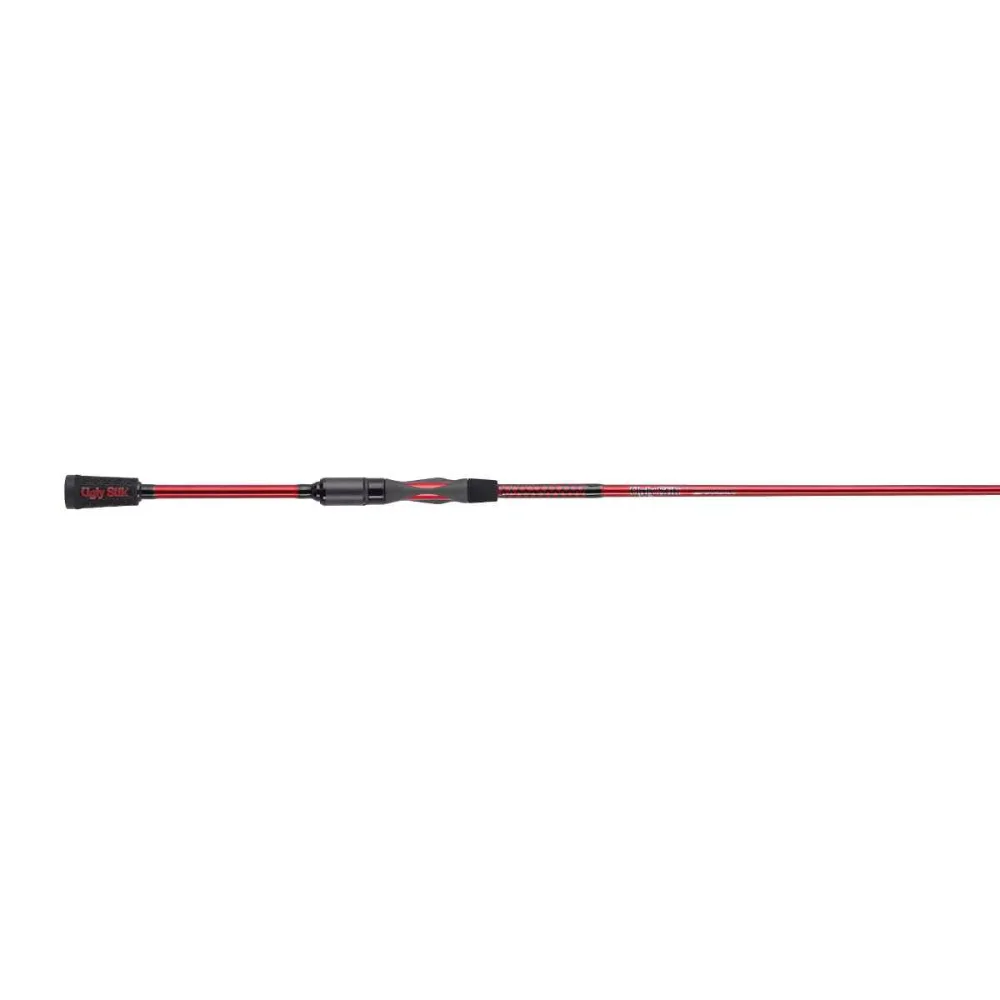 

Ugly Stik 6’6” Carbon Spinning Rod, One Piece Spinning Rod casting rod