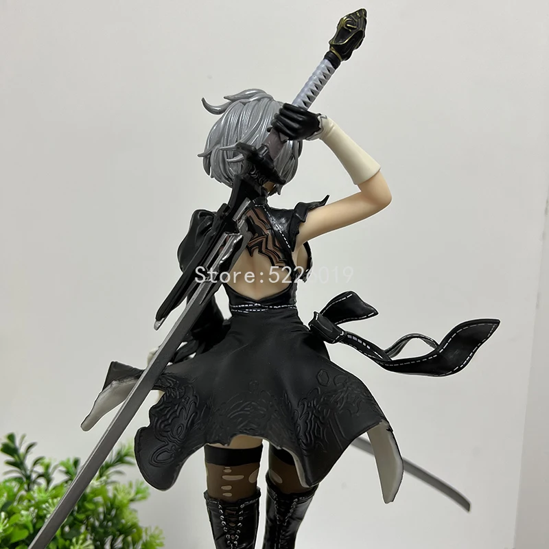 Аниме Фигурка NieR Automata 33 см YoRHa No.2 тип B экшн-фигурка HUNTER 2b двухголовая фигурка