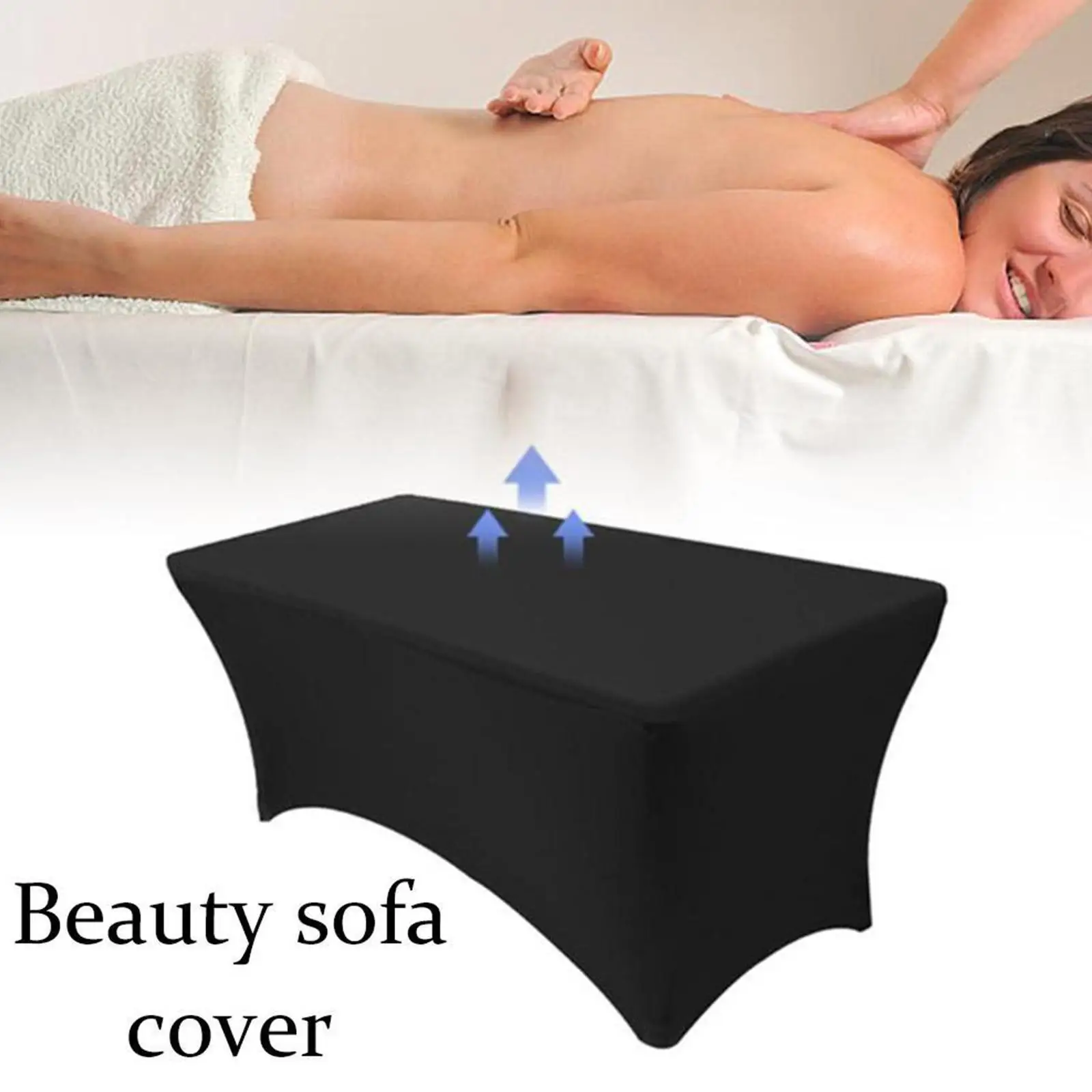 

Beauty Salon Massage Elastic Bed Cover High Stretch Wedding Hotel Birthday Table Cover Buffet Cloth Table Set Tablecloth Deco