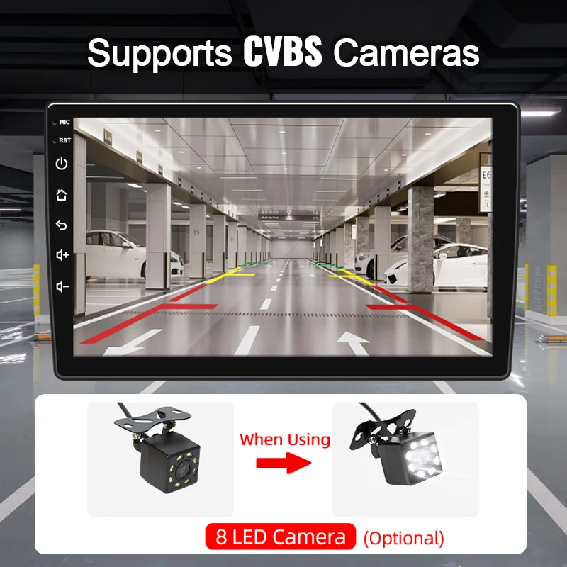 Hippcron carplay радио 2 Din IPS сенсорные экраны автомобильные радиоприемники с