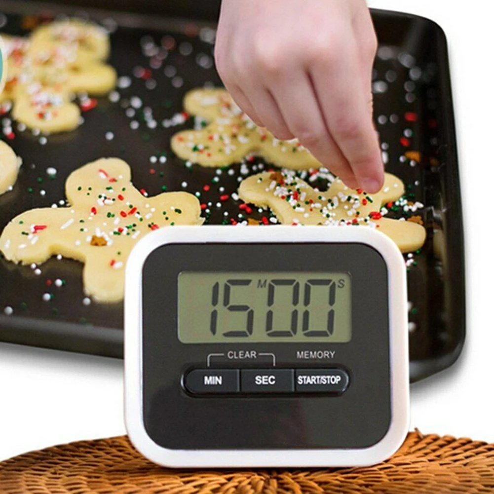 

Kitchen Timer Electronic Countdown Timer Cooking LCD Digital Timer Universal 115 Timer 74 X 63 X 2 Countdown Reminder