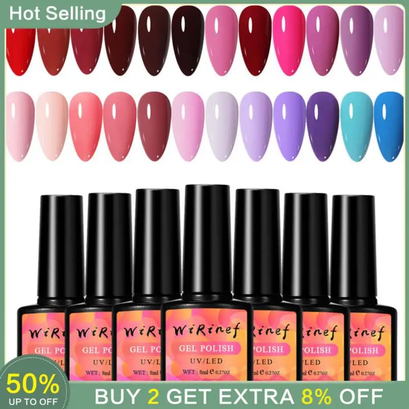 

Лаки для ногтей сменяющий цвет Лак 8 мл Гель-лак для ногтей Маникюрный отмачиваемый Светодиодный УФ-гель цветной Блестящий лак для ногтей своими руками