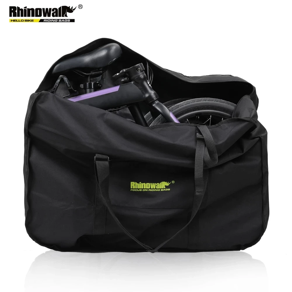 

Rhinowalk Folding Bike Carry Bag For16-20 Bike Portable Bicycle Carry Bag Cycling Bike Transport Case Travel Bicycle Accessories