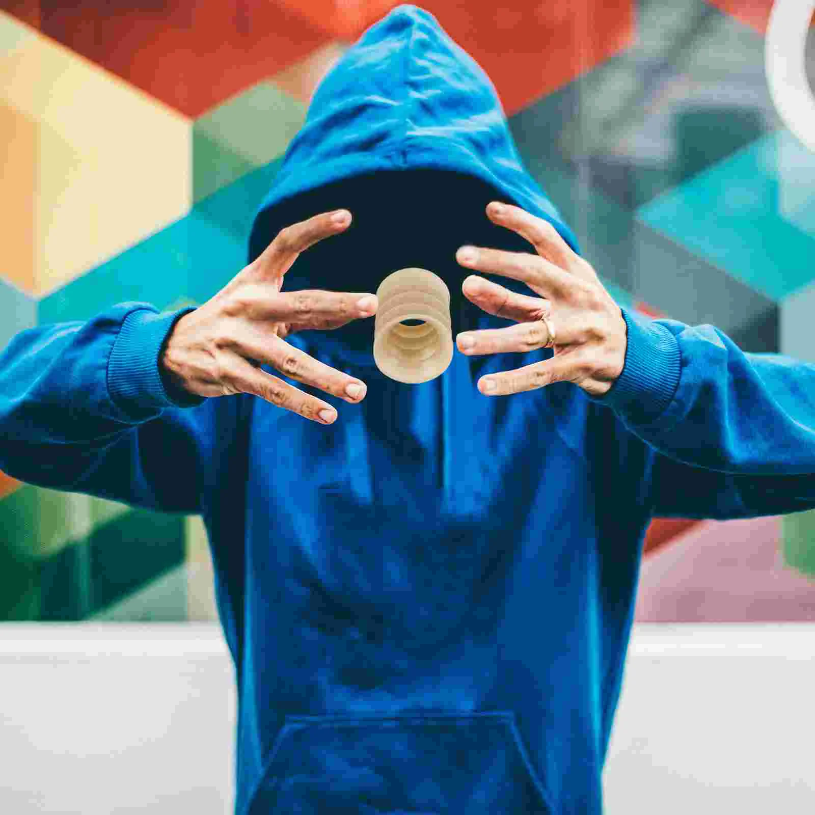 6 шт. звуковой опоры для растрескивания костей языка ко Дню дурака