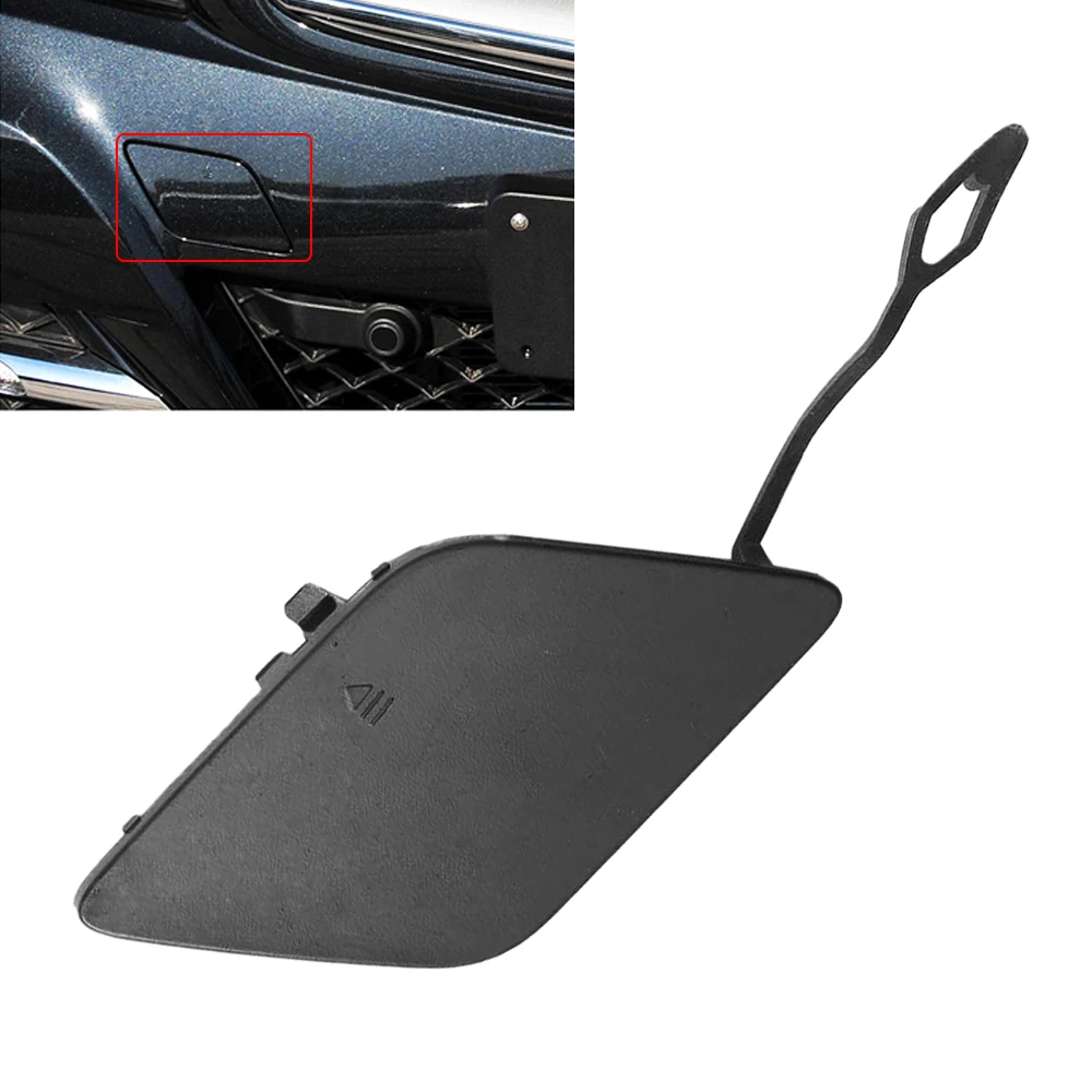 Передний бампер буксирный крюк крышка неокрашенная для Mercedes Benz C-Class W204 2011 2012 2013 2014