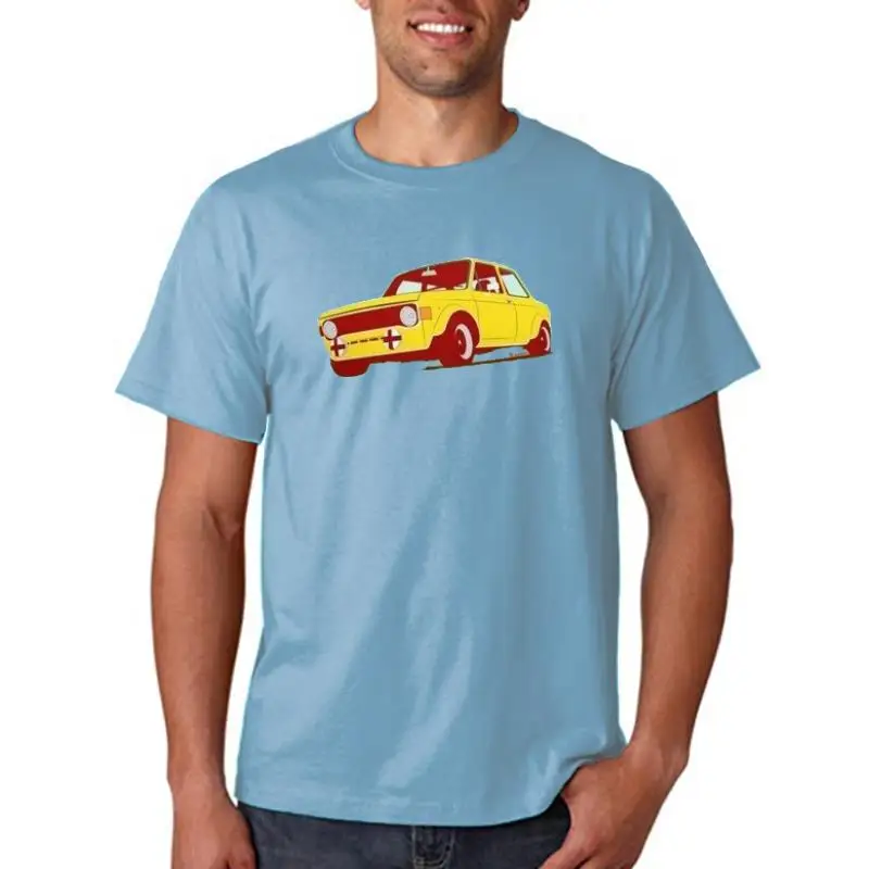

T ShirtFiat 128 Fitted Tee Mens T-shirt Womens Letters Print Male Tshirt Female Tee Shirt S-4XL