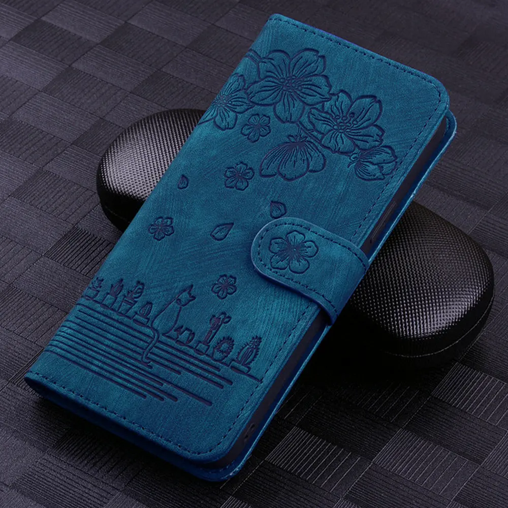 

Poco M4 Pro 2022 Flip Case for Xiaomi Poco X4 Pro 5G Luxury 3D Emboss Leather Wallet Magnet Cover Poco X3 NFC F4 GT M3 F 3 Pro