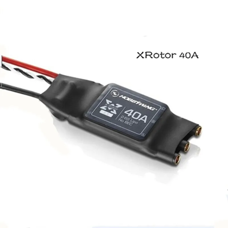 Высокопроизводительный Hobb-ywing Xrotor 40A бесщеточный ESC 2-6s для радиоуправляемого